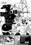  2017 anthro better_version_at_source big_breasts blush breast_milking breasts canine comic cum digimon dildo erection female fox fucked_silly herm human intersex lactating male mammal mind_break natsumemetalsonic nipples penis pussy renamon rubber sex_slave sex_toy text 