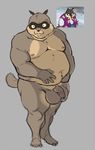  inuyasha male mammal overweight solo tanuki wkd 