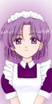  akazukin_chacha maid open_eyes purple_hair yakko 