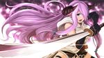  :o asymmetrical_gloves black_gloves blue_eyes blush breasts commentary_request cowboy_shot draph elbow_gloves floating_hair foreshortening gloves granblue_fantasy hair_ornament hair_over_one_eye holding holding_sword holding_weapon horns kanzaki_kureha katana large_breasts lavender_hair long_hair looking_at_viewer narmaya_(granblue_fantasy) open_mouth pointy_ears sidelocks sleeveless solo sword v-shaped_eyebrows very_long_hair weapon 