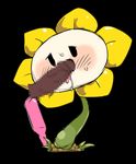  fellatio flower flowey_the_flower oral penis plant semi sex undertale video_games 