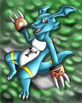 2017 claws cute digimon dragon fak&eacute;mon fan_character fanmon giramon guilmon heart-of-a-dragoness hi_res hybrid lizard looking_at_viewer male open_mouth red_eyes reptile scalie simple_background smile solo sven_(character) sven_the_giramon toe_claws vee4eva veemon vmon 