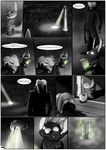  absurd_res alien bioluminescence chance_(experiment) comic disney english_text evilbunnyking experiment_(species) glowing hi_res lilo_and_stitch petresko_(character) seyloid text tsuki_akurei weapon 