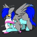  &lt;3 ambiguous_penetration blush duo equine fan_character feathered_wings feathers female feral fluffy fur horse male male/female male_penetrating mammal my_little_pony pegasus penetration pony sex thelasthope tongue tongue_out wings 