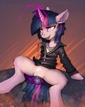 2017 baramx clothed clothed_feral clothing dildo equine eye_roll eyebrows eyelashes female feral friendship_is_magic fur hair hooves horn jacket looking_pleasured magic mammal masturbation multicolored_hair my_little_pony open_mouth penetration purple_eyes purple_fur pussy reclining sex_toy sitting solo spread_legs spreading twilight_sparkle_(mlp) unicorn vaginal vaginal_masturbation vaginal_penetration zipper 