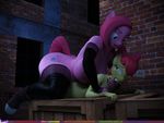  2017 3d_(artwork) anthro anthrofied apple_bloom_(mlp) areola big_breasts blue_eyes breasts butt clothed clothing crying cub dickgirl digital_media_(artwork) duo ear_piercing earth_pony equine female fingerless_gloves forced forsaken_(artist) friendship_is_magic gloves hair horse intersex legwear long_hair mammal my_little_pony nipple_piercing nipples nude penetration piercing pinkamena_(mlp) pinkie_pie_(mlp) pony rape sex smile stockings tears tongue young 
