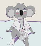  2017 5_fingers anthro blue_eyes blush buster_moon clothed clothing digital_media_(artwork) eyebrows fur high_diffference interspecies male male/male mammal mike_(sing) mouse penis rodent sing_(movie) waver-ring 