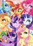  applejack_(mlp) blonde_hair blue_eyes cutie_mark dennyvixen dragon equestria_girls equine eyelashes feathered_wings feathers fluttershy_(mlp) friendship_is_magic fur green_eyes hair horn mammal multicolored_hair my_little_pony open_mouth orange_fur pegasus pink_fur pink_hair pinkie_pie_(mlp) purple_eyes purple_feathers purple_hair rainbow_dash_(mlp) rainbow_hair rarity_(mlp) red_hair smile spike_(mlp) starlight_glimmer_(mlp) sunset_shimmer_(eg) teeth tongue twilight_sparkle_(mlp) unicorn winged_unicorn wings yellow_feathers yellow_fur 