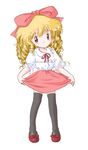  akazukin_chacha blonde_hair dorothy ribbon standing stocking 