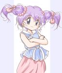  akazukin_chacha mayachon open_eyes purple_hair standing 