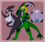 abdominal_bulge against_surface against_wall anthro aquatic bald big_breasts big_penis black_body black_markings black_scales bodily_fluids breasts cetacean cetacean_tail cutaway dolphin duo eyeless female genital_fluids genitals goblin goblizard green_body hair hand_on_tail hand_on_wall hi_res highlights_(coloring) hip_markings huge_penis hybrid ikakins leg_markings lizard long_hair long_tail looking_at_back male male/female mammal markings multicolored_body no_areola nude nude_anthro nude_female nude_male oceanic_dolphin one_leg_up orange_hair orca orca_tail penetration penile penile_penetration penis penis_in_vagina pointy_ears raised_leg reptile ridged_penis scales scalie sex simple_background slim slim_male standing standing_sex tail tail_hug teal_penis teal_sclera terket thick_thighs toothed_whale two_tone_body vaginal vaginal_fluids vaginal_fluids_on_penis vaginal_penetration white_body white_highlights