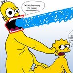  homer_simpson lisa_simpson sino tagme the_simpsons 