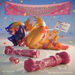 1:1 2026 4_toes accessory after_anal after_anal_penetration after_penetration after_sex all_fours anal anal_fluids anal_juice_splatter anal_penetration anal_tugging animal_dildo animal_sex_toy ankle_cuffs anthro anus artist_name ass_up average_penis ball_gag balls bdsm bdsm_gear bent_leg big_anus big_dildo big_tail birthday birthday_gift birthday_sex blue_eyes blue_hair blush blushing_at_viewer bodily_fluids body_blush bondage bondage_gear bondage_wrist_cuff bound breaking_the_fourth_wall butt butt_blush buttplug chain chained claws clothing collar colored confusion congratulations cuff_(restraint) cum cum_drip cum_dripping_from_penis cum_everywhere cum_explosion cum_expulsion cum_fart cum_from_ass cum_from_penis cum_heart cum_in_air cum_in_ass cum_inside cum_on_anus cum_on_balls cum_on_body cum_on_butt cum_on_buttplug cum_on_dildo cum_on_leg cum_on_lower_body cum_on_object cum_on_penis cum_on_perineum cum_on_sex_toy cum_on_surface cum_overflow cum_pool cum_pooling cum_trail dark_hair detailed detailed_eyes digital_media_(artwork) dildo dipstick_tail domestic_cat dripping dripping_wet drooling droplets english_text equine_dildo erection excessive_cum excessive_genital_fluids excited eyebrows eyelashes feet felid feline felis fluffy fluffy_tail fur fur_tuft furgonomics gag gagged gaping gaping_anus genital_fluids genitals gesture glans hair hand_gesture handcuffs hat head_down_ass_up head_on_ground headgear headwear heart_on_sign heart_symbol hi_res hindpaw hogtied holding_object holding_sign humanoid_genitalia humanoid_hands humanoid_penis kneeling kotyami kotyami_(kotyami) leaking_cum leather leather_cuffs light lighting looking_at_viewer loose_anus lying lying_on_ground male male_anthro mammal markings message messy messy_tail metal_cuffs nude nude_anthro nude_male on_chest on_ground orifice_tugging overflow party_hat pawpads paws penetration penis perineum pictographics pink_ball_gag pink_buttplug pink_dildo pink_gag pink_pawpads plug_(sex_toy) pointing pointing_at_object predicament_bondage pupils purple_body purple_ears purple_tail raised_tail red_butt red_penis restrained restrained_arms restrained_legs restrained_tail restraints rounded_back saliva saliva_drip saliva_drop saliva_on_ball_gag saliva_on_ground sex sex_toy sex_toy_background shaded shoulder_blades sign small_balls small_butt soft_shading soles solo splash splashes star star_polygon stretched stretched_anus symbol tail tail_accessory tail_bondage tail_collar tail_cuff tail_markings tail_tied tail_tuft talking_to_viewer text text_on_object tight_balls toes too_big tuft url wet wet_dildo wet_object wet_sex_toy white_balls white_body white_claws white_tail wide_eyed wrist_cuffs yellow_body yellow_butt yellow_tail