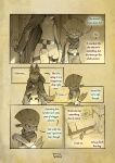 2026 absurd_res anthro arm_scar arm_tattoo asche_(truescorn) biped chest_spike claws cloak clothing colored comic dialogue english_text eyelashes female female_anthro fur generation_4_pokemon hand_spike hi_res huge_filesize lucario male male_anthro nintendo orchid_(truescorn) page_number pokemon pokemon_(species) pokemon_mystery_dungeon red_eyes red_tattoo scar spike_chunsoft spikes spikes_(anatomy) tail tattoo text truescorn weavile