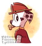 armor black_nose black_spots canid canine canis clothing dalmatian domestic_dog feral firefighter_helmet floppy_ears fur gd2006arts headgear helmet hi_res male mammal markings marshall_(paw_patrol) nickelodeon paw_patrol red_clothing red_helmet red_topwear red_vest solo spots spotted_body spotted_fur topwear vest white_body white_fur