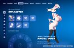 4_arms 4_fingers angel_dust animal_humanoid anthro arachnid arachnid_humanoid arthropod arthropod_humanoid big_breasts big_butt bow_tie breasts busty_boy_(lore) butt cat_smile choker clothing crossover english_text epic_games fingers fortnite freckled_face freckles gloves_(marking) gold_(metal) gold_tooth hand_on_butt hazbin_hotel hellaverse heterochromia hi_res huge_breasts humanoid jacket jewelry legwear male male_(lore) markings markmanez menu multi_arm multi_limb necklace official_art sharp_teeth solo spider_humanoid stockings stubby_legs teeth text topwear user_interface wide_hips