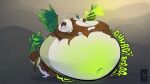 16:9 4k absurd_res belly big_belly dragon druid feathered_dragon feathered_scalie feathered_wings feathers hi_res huge_belly hyper hyper_belly inflation inflation_from_inside magic_user mushroom_transformation mythological_creature mythological_scalie mythology scalie spores_from_mouth tail tail_feathers tribal_spellcaster widescreen wings