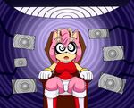  2016 5_fingers amy_rose anthro black_nose boots breasts chair clothed clothing dr._chaos dress drooling female footwear fur gloves hairband hedgehog hi_res hypnosis mammal mind_control open_mouth panties panty_shot pink_fur saliva screen simple_background sitting solo sonic_(series) spiral_eyes tongue underwear upskirt video_games 
