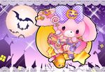  2016 bat beady_eyes bonbonribbon costume cute fur halloween holidays lagomorph mammal pink_fur rabbit sanrio solo 熊犬わんこ 