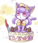  artist_request cake cat cat_busters character_request furry red_eyes 