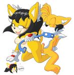  anthro balls black_hair blush breasts canine duo erection feline female fox fur hair honey_the_cat male male/female mammal miles_prower nipples nude penis pussy senshion sex simple_background smile sonic_(series) video_games yellow_fur 