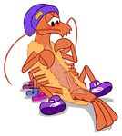  arthropod clothed clothing crustacean crusty_sean krixata male marine nintendo penis shrimp solo splatoon video_games 
