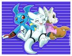  2017 blue_eyes chibi claws cubone cute digimon dragon fairy_dragon fan_character fur giramon guilmon hi_res hybrid lemonynade lizard male minnow_(character) nintendo niu-ka open_mouth pok&eacute;mon red_eyes reptile scalie simple_background smile sven_(character) sven_the_giramon toe_claws tongue tongue_out toto_(character) totodice1 vee4eva veemon video_games vmon white_fur 