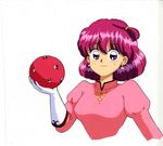  akazukin_chacha ball lanlan open_eyes pink_hair 