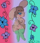  2018 against_wall anthro anus bedroom_eyes brown_fur butt cecelia_(tofusoup4u) clothed clothing ear_piercing female floppy_ears fur half-closed_eyes hand_on_butt hand_on_hip head_turn inside invalid_tag lagomorph leaning leaning_forward legs_together legwear looking_at_viewer looking_back mammal on_one_leg piercing pleated_skirt plump_labia presenting presenting_hindquarters presenting_pussy pussy rabbit rabbit_tail rear_view seductive short_stack skirt solo standing stockings thick_thighs thigh_highs tofusoup4u tongue tongue_out topless 