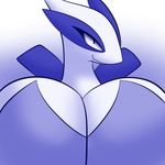  avian big_breasts blue_eyes breasts deity female huge_breasts icon latiar legendary_pok&eacute;mon looking_at_viewer lugia nintendo pok&eacute;mon simple_background smile solo video_games 