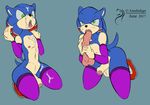  2017 anal anthro arashidrgn balls big_eyes cum dildo female hedgehog male mammal nipples nude penetration penis sex_toy simple_background solo sonic_(series) sonic_the_hedgehog tongue video_games 