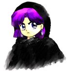  akazukin_chacha head hood purple_hair yakko 