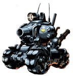  metal_slug military military_vehicle motor_vehicle official_art sv001_(metal_slug) tank transparent_background 