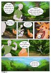  anonymous anthro camera canine clothing comic english_text fox hi_res human male mammal rimi_(triuni) running standing sweat text triuni 