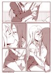  2girls age_difference doujinshi k-on! kotobuki_tsumugi monochrome patreon teacher_and_student vinco yamanaka_sawako yuri 