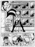  1998 anthro anus clothing comic female human james_m_hardiman lori_(jmh) mammal natasha_(jmh) onyx_(jmh) public pussy skunk 