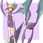  alternate_species breasts clothing cosplay crobat dress duo female feral hair human humanized humanoid long_hair mammal nintendo panties pok&eacute;mon pok&eacute;mon_trainer ranphafranboise underwear video_games 