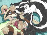  fatalis lisa_raccoon looney_tunes pepe_le_pew the_raccoons warner_brothers 