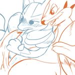  floatzel lucario nintendo pokemon tagme 