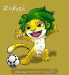  fifa mascots tagme zakumi 