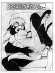  anthro anus black_and_white comic detailed dildo female james_m_hardiman mammal masturbation monochrome natasha_(jmh) nude pussy pussy_juice sex_toy skunk solo spread_pussy spreading toying_self traditiona_media_artwork vaginal 