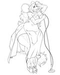  anthro balls big_balls bulge clothed clothing crossdressing fenrir_lunaris girly greyscale huge_balls hyper hyper_balls male mammal microphone monochrome rat rodent slightly_chubby solo thick_thighs wide_hips 