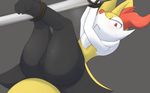  2017 anus aoinu blush bound braixen butt female nintendo pok&eacute;mon pussy rope sweat video_games 