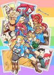  bird blonde_hair blue_lipstick breasts dark_skin earrings fins fish_girl gerudo green_eyes hair_ornament highres hoop_earrings jewelry kaidou_mitsuki korok link lipstick long_hair makeup mipha monster_girl multicolored multicolored_skin muscle muscular_female paya_(zelda) pointy_ears ponytail princess_zelda purah red_hair short_hair sidon the_legend_of_zelda the_legend_of_zelda:_breath_of_the_wild urbosa yellow_eyes zora 