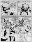  absurd_res anthro black_and_white breasts comic female hairless hi_res james_m_hardiman lori_(jmh) mammal monochrome natasha_(jmh) onyx_(jmh) pussy skunk traditional_media_(artwork) 