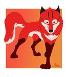  angry canine female feral fox gangstaguru hi_res mammal mean pose roscoe_(sevren2112) 