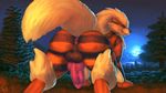  anus arcanine balls butt klent knot male nintendo outside penis pok&eacute;mon solo video_games 