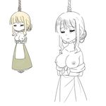  asphyxiation breasts chibi execution hanging noose 