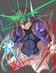  brown_hair glowing_eyes green_eyes long_hair rockman rockman_zx rockman_zx_advent tagme vent 