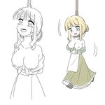  asphyxiation breasts chibi execution hanging noose 